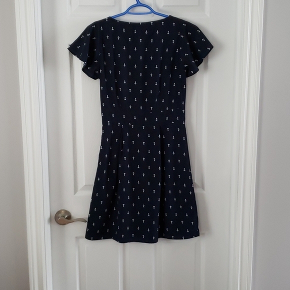 Vero Moda anchor Dress with flutter sleeves NWOT - Picture 2 of 6